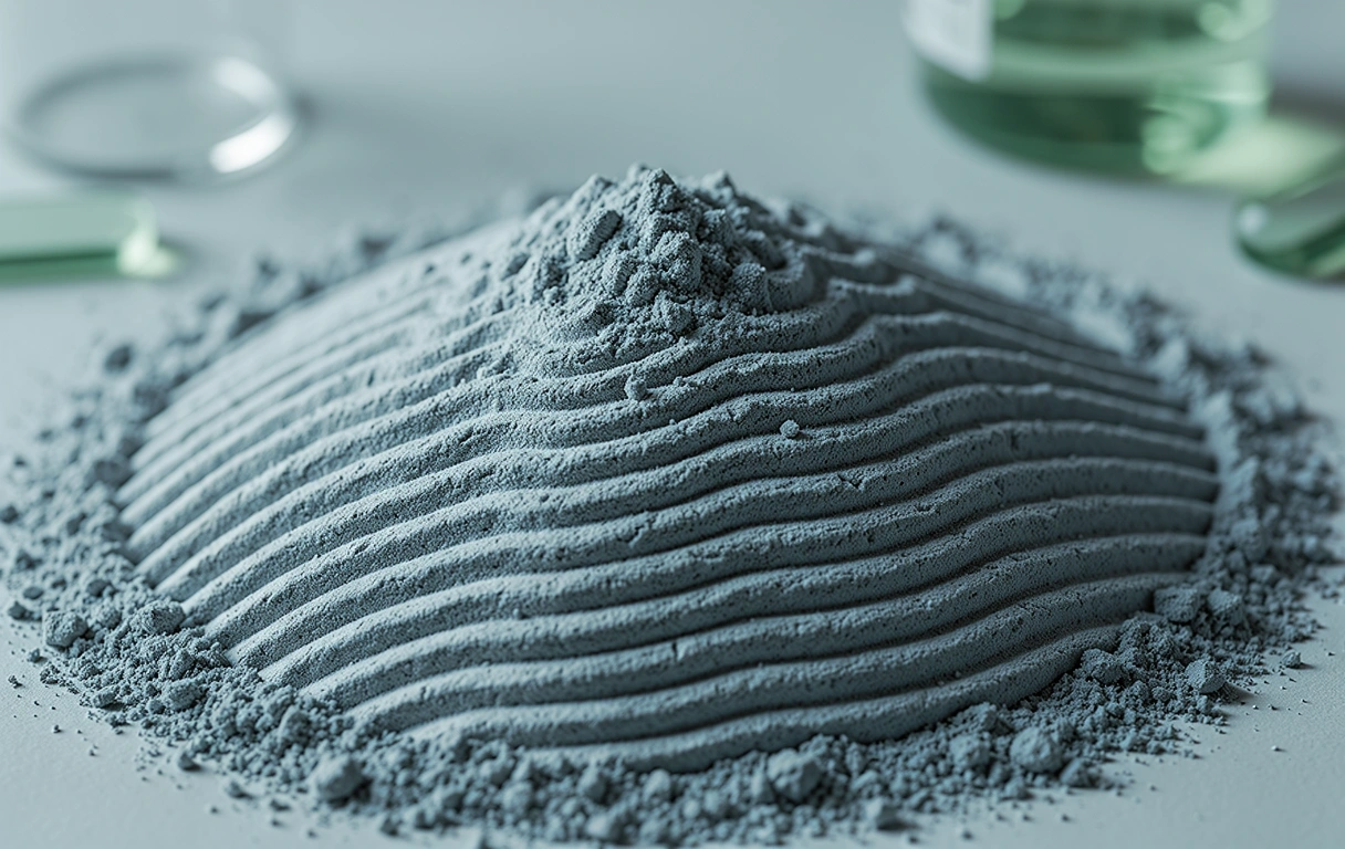 Textural macro photography of nutritional isolate
